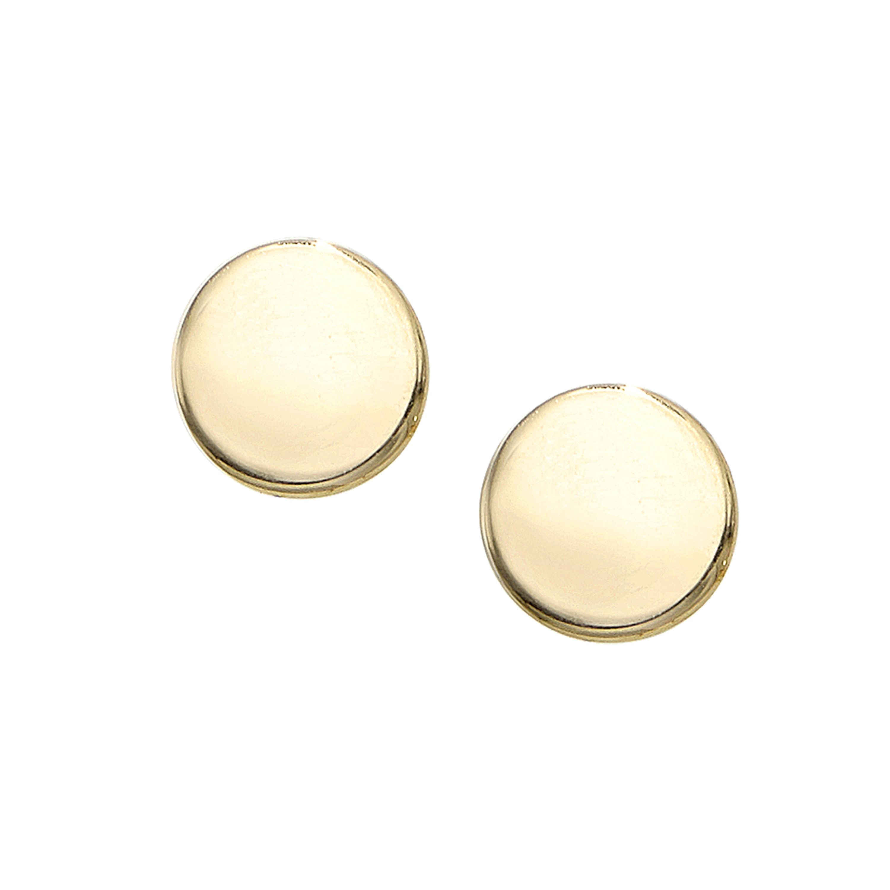 14K Circle Earrings