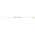 14K Evil Eye Bracelet, Children's