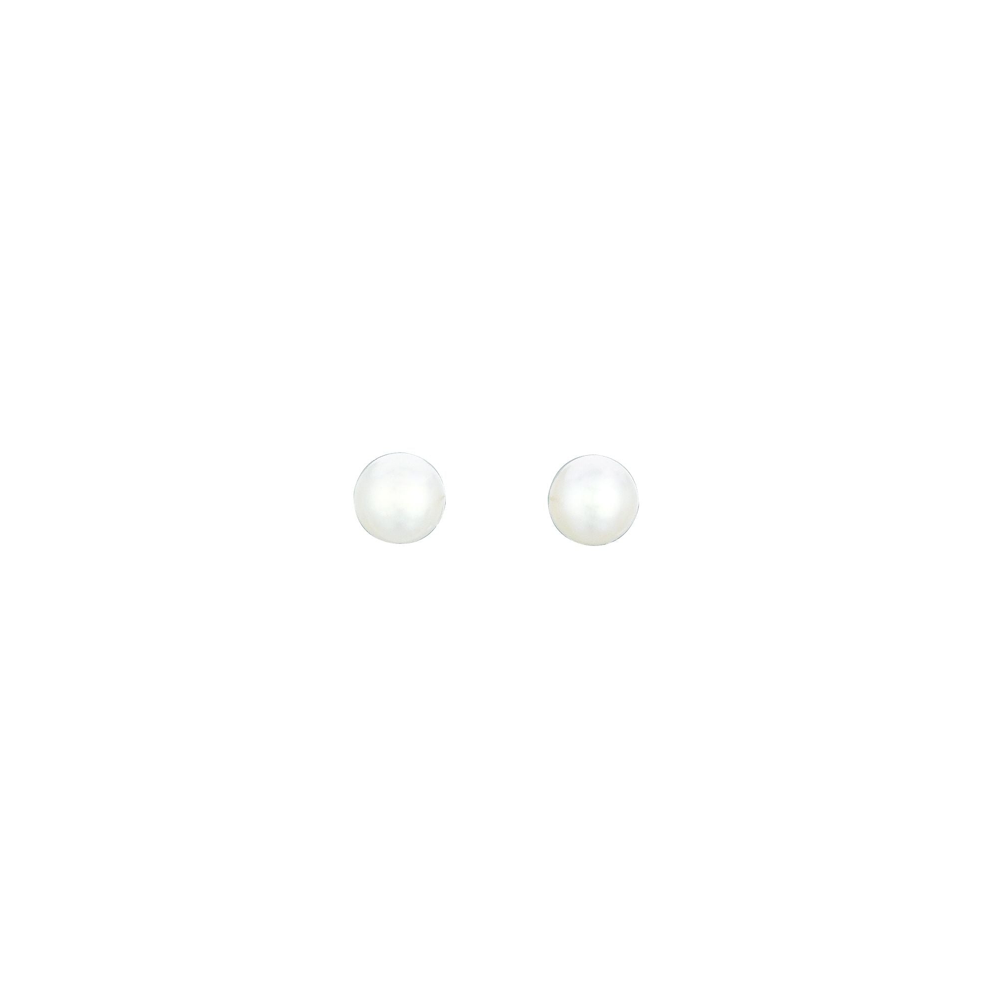 Pearl Earrings, 5mm