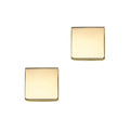 14K Square Earrings