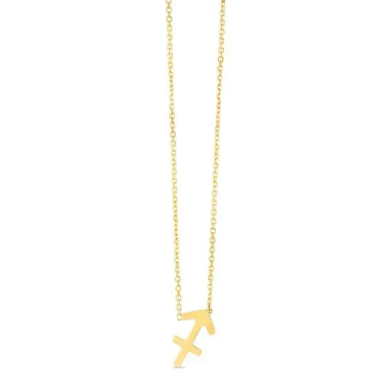 14K Zodiac Necklaces