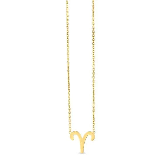14K Zodiac Necklaces