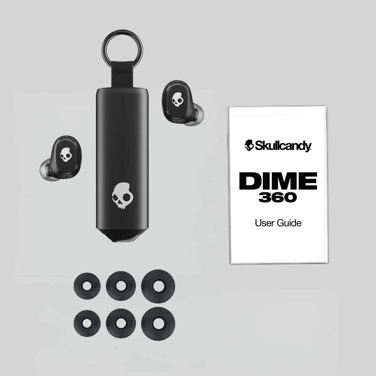 Skullcandy Dime 360 Earbuds, Black