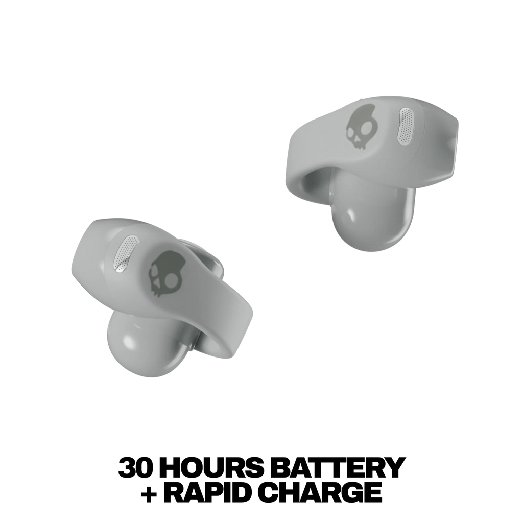 Skullcandy Push 720 Open Earbuds, Cement