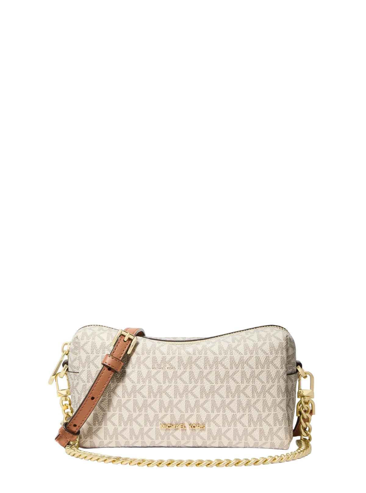 Michael Kors Bryant Small Crossbody, Signature Vanilla