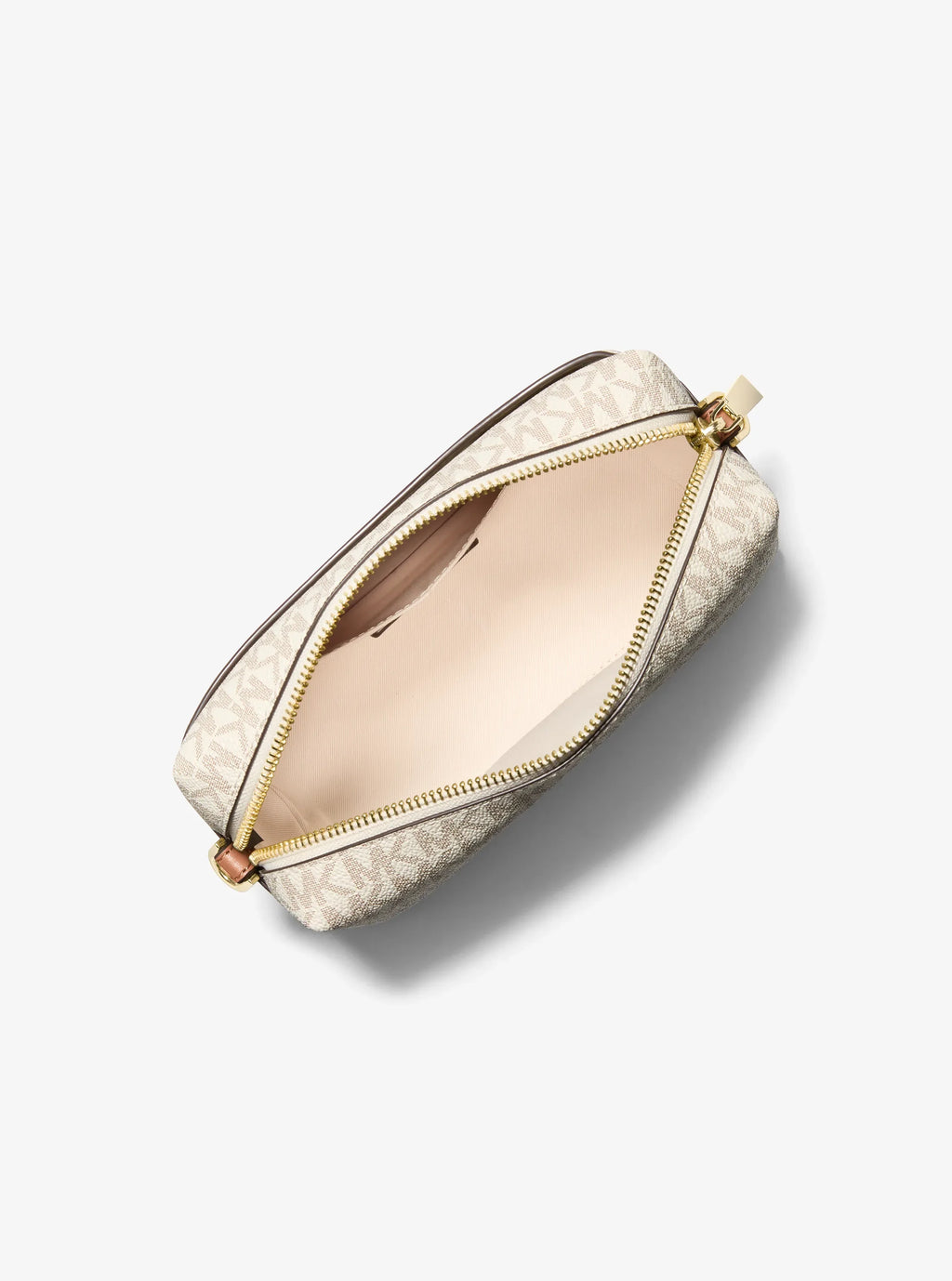 Michael Kors Bryant Small Crossbody, Signature Vanilla