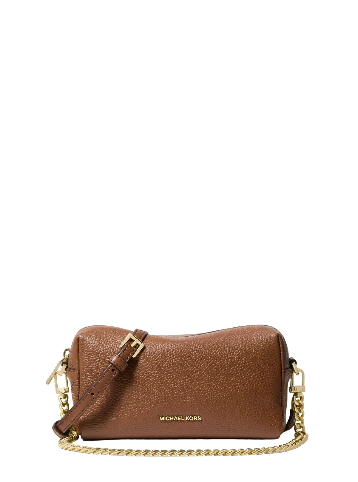 Michael Kors Bryant Small Leather Crossbody, Luggage