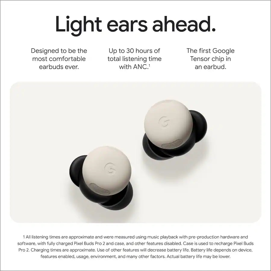 Google Pixel Buds Pro 2 Wireless Earbuds, Hazel