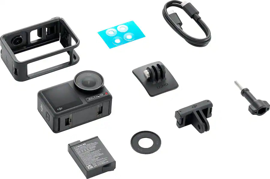 DJI Osmo Action 4 4K Action Camera, Gray