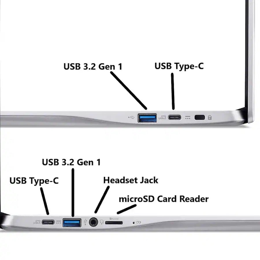 Acer Chromebook 315 15.6" Full HD Laptop, Silver