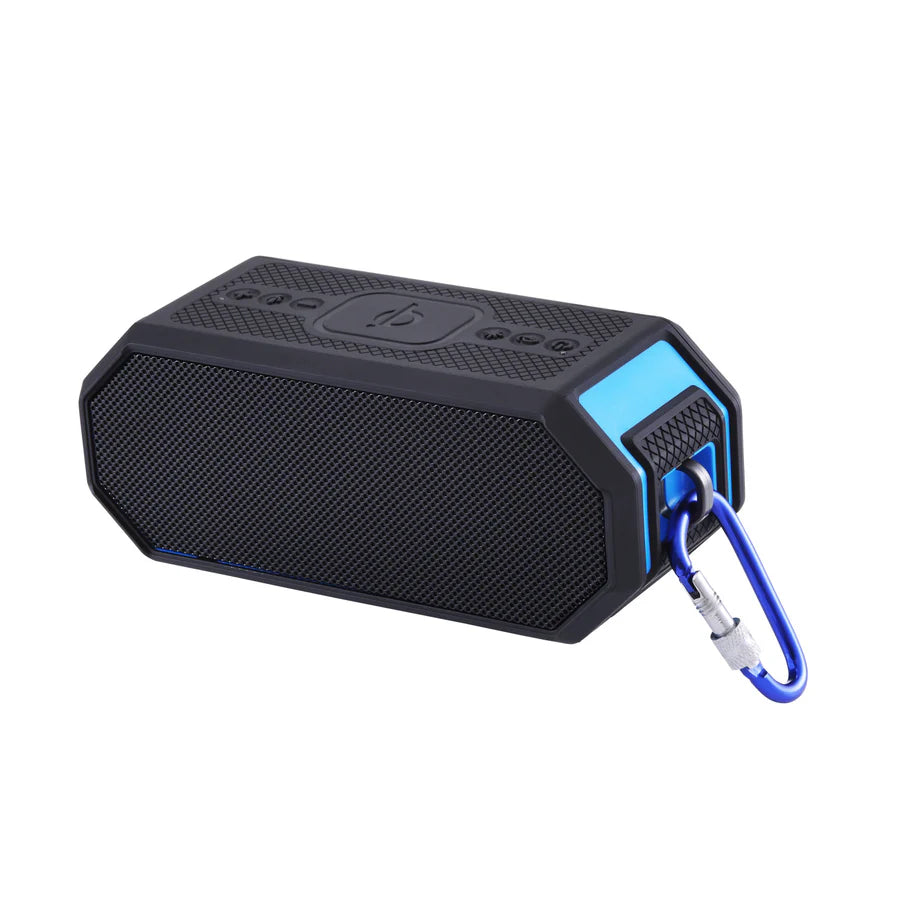 Altec Lansing HydraBlast 2.0 Bluetooth Speaker, Black / Blue