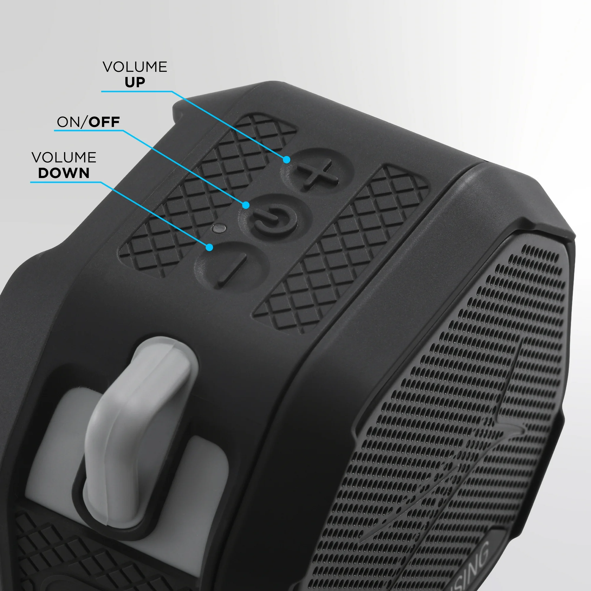 Altec Lansing HydraTrek EverythingProof Bluetooth Speaker, Black