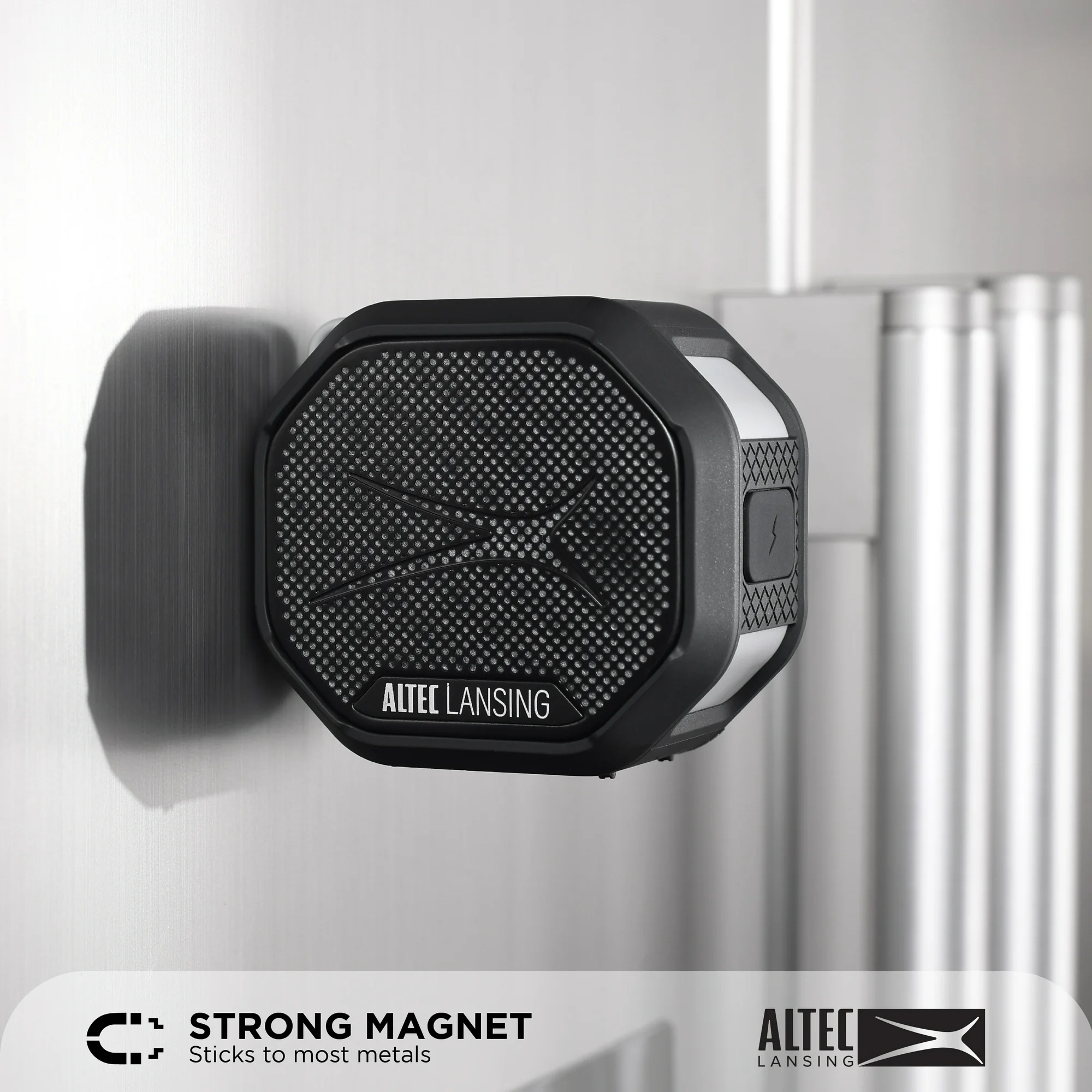 Altec Lansing HydraTrek EverythingProof Bluetooth Speaker, Black