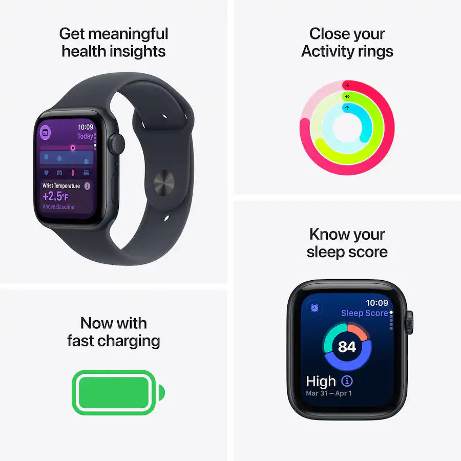 Apple Watch SE 3(GPS) M/L 40mm, Midnight Blue