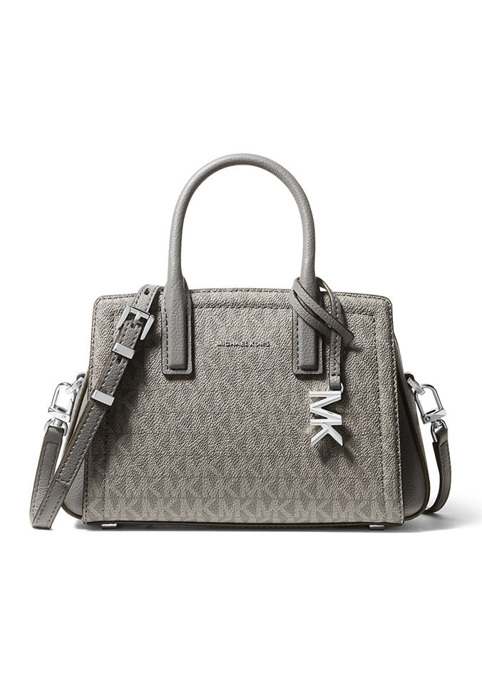 Michael Kors Laila Extra Small Satchel, Signature Heather Grey