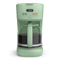Bella 12 Cup Programmable Coffee Maker, Seaglass