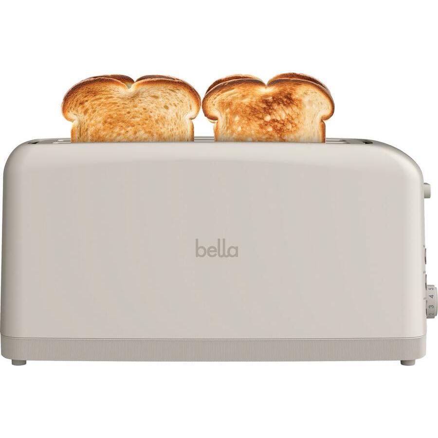 Bella 4 Slice Slim Toaster, Oatmilk