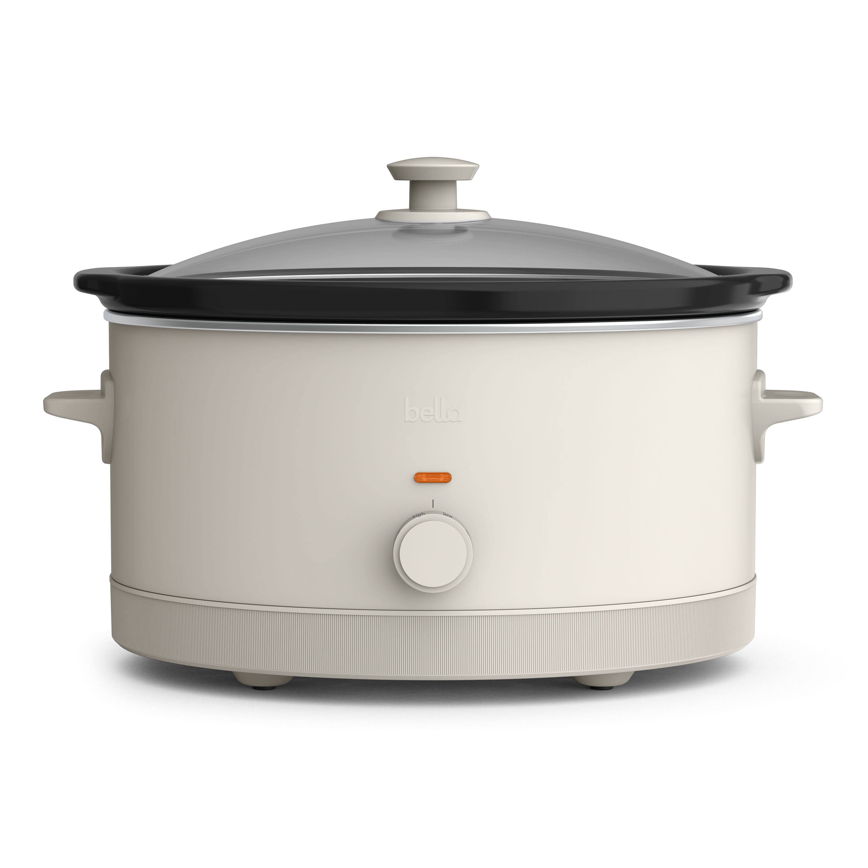 Bella - 6-qt. Manual Slow Cooker - Oatmilk
