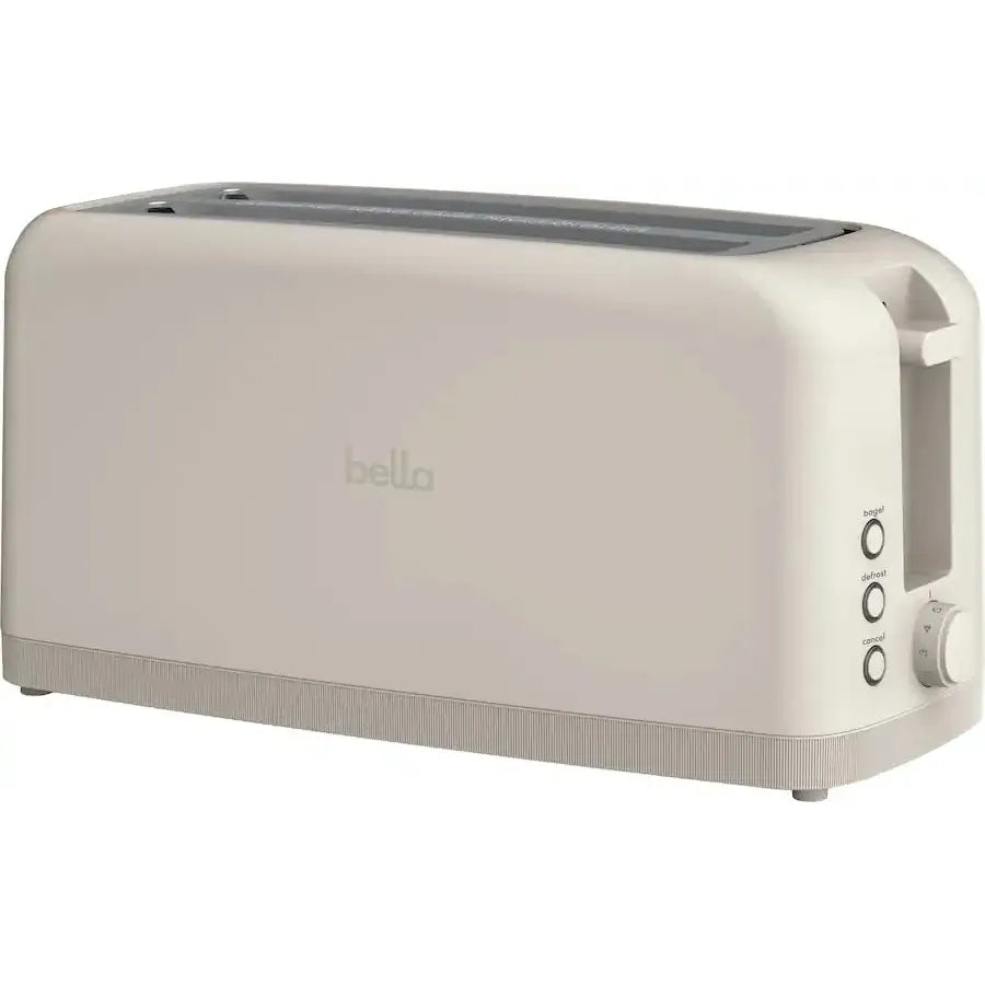 Bella Fits Anywhere 4 Slice Slim Toaster, Oatmilk