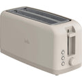 Bella Fits Anywhere 4 Slice Slim Toaster, Oatmilk