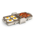 Bella Fits Anywhere Fold & Store Electric Griddle, Oatmilk