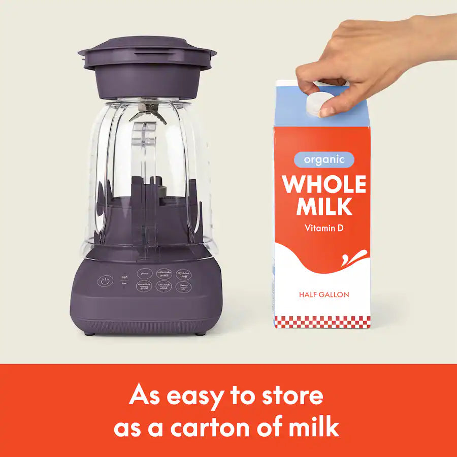 Bella Flip & Store Blender, Plum