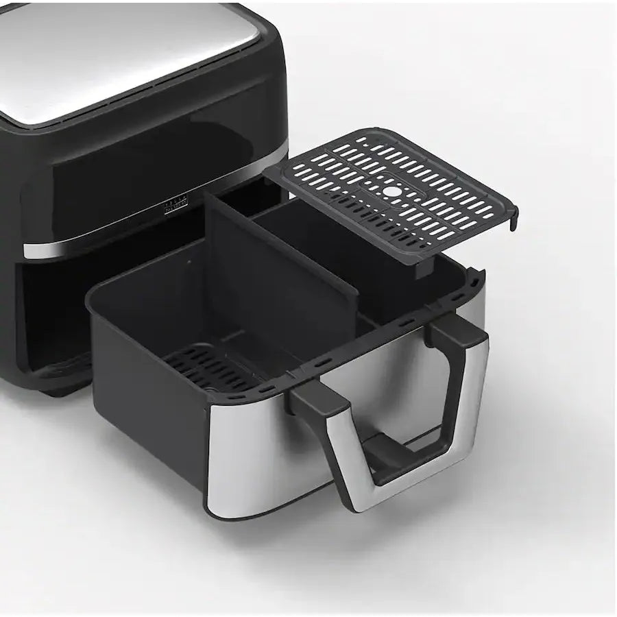 Bella PRO 9 Quart Tri Zone Touchscreen Air Fryer, Stainless Steel