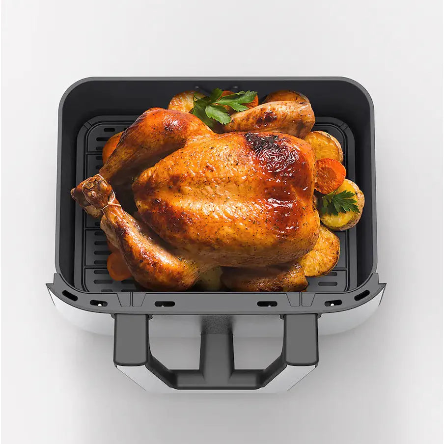 Bella PRO 9 Quart Tri Zone Touchscreen Air Fryer, Stainless Steel