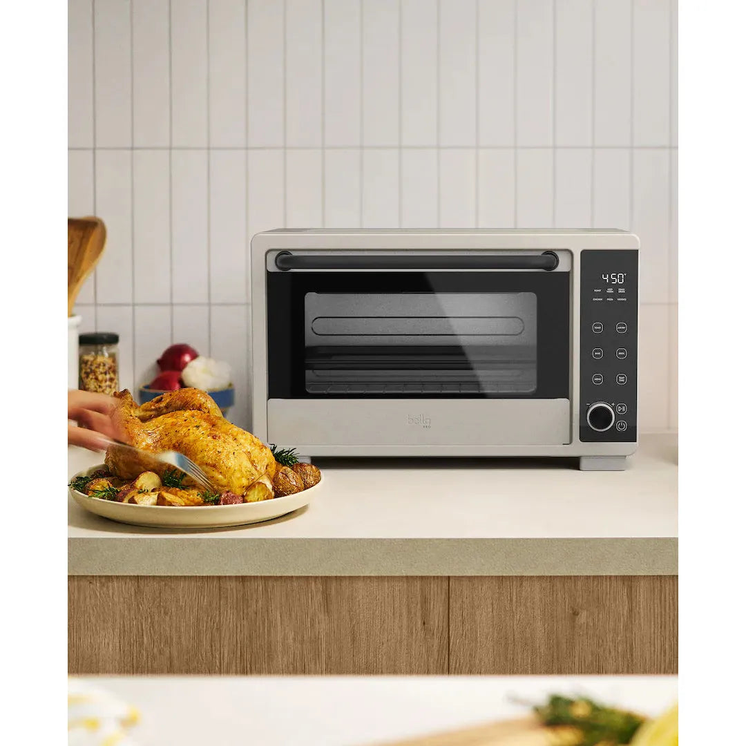 Bella PRO Air Fryer Toaster Oven, Oatmilk