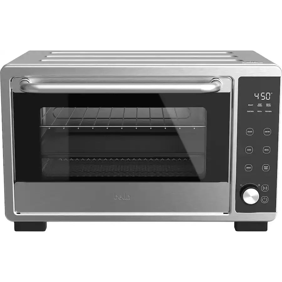 Bella PRO Air Fryer Toaster Oven, Stainless Steel