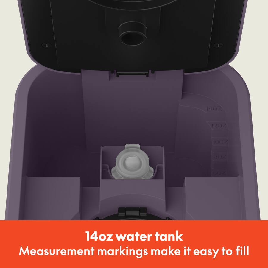 Bella Single Serve Coffee Maker, Plum