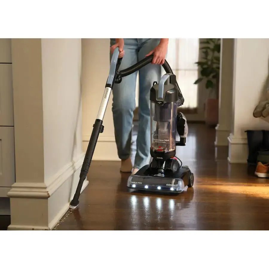 Bissel CleanView Max Tangle Free Upright Vacuum, Black / Lake