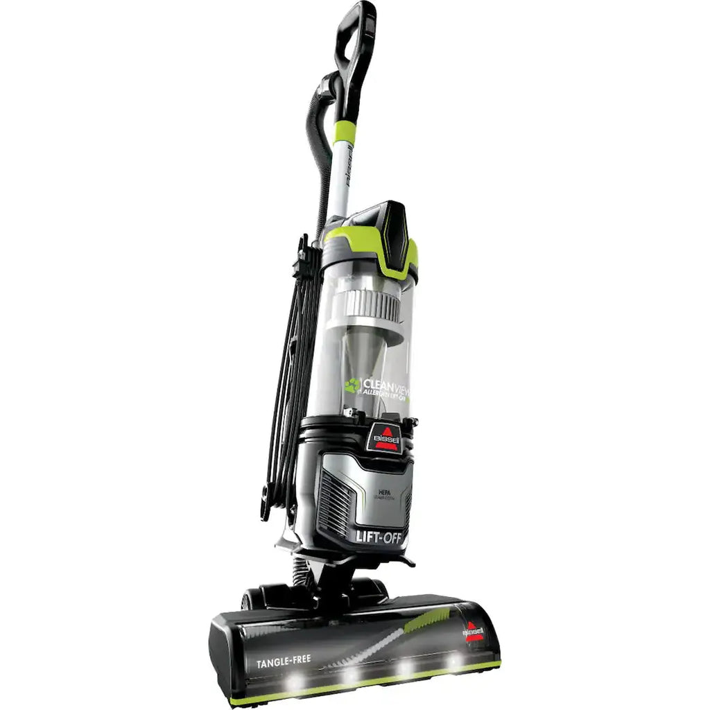 Bissell CleanView Allergen Lift-Off Pet Vacuum, Black/ Electric Green