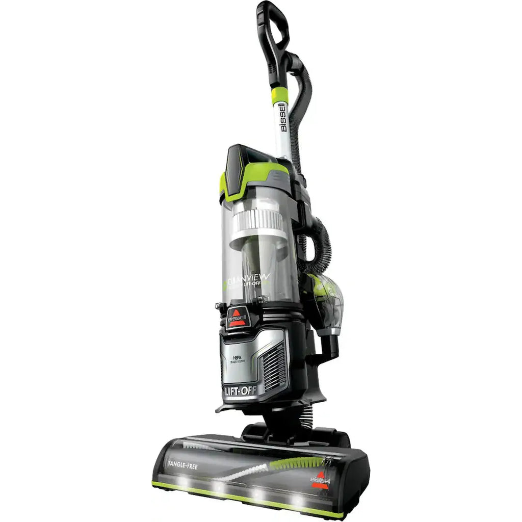Bissell CleanView Allergen Lift-Off Pet Vacuum, Black/ Electric Green