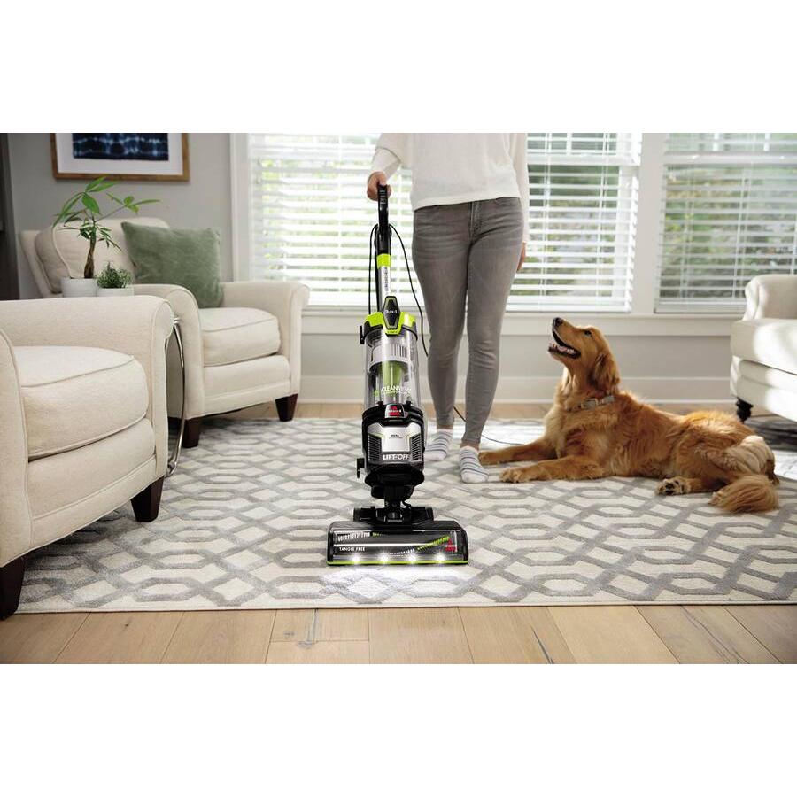 Bissell CleanView Allergen Lift-Off Pet Vacuum, Black/ Electric Green