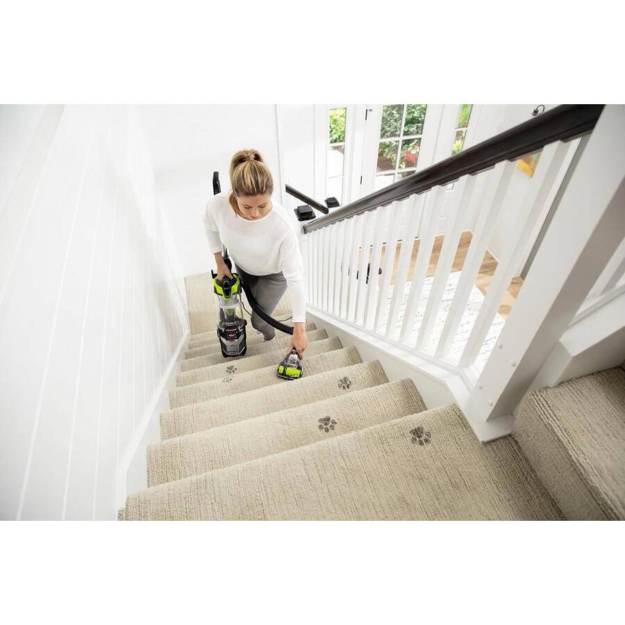 Bissell CleanView Allergen Lift-Off Pet Vacuum, Black/ Electric Green