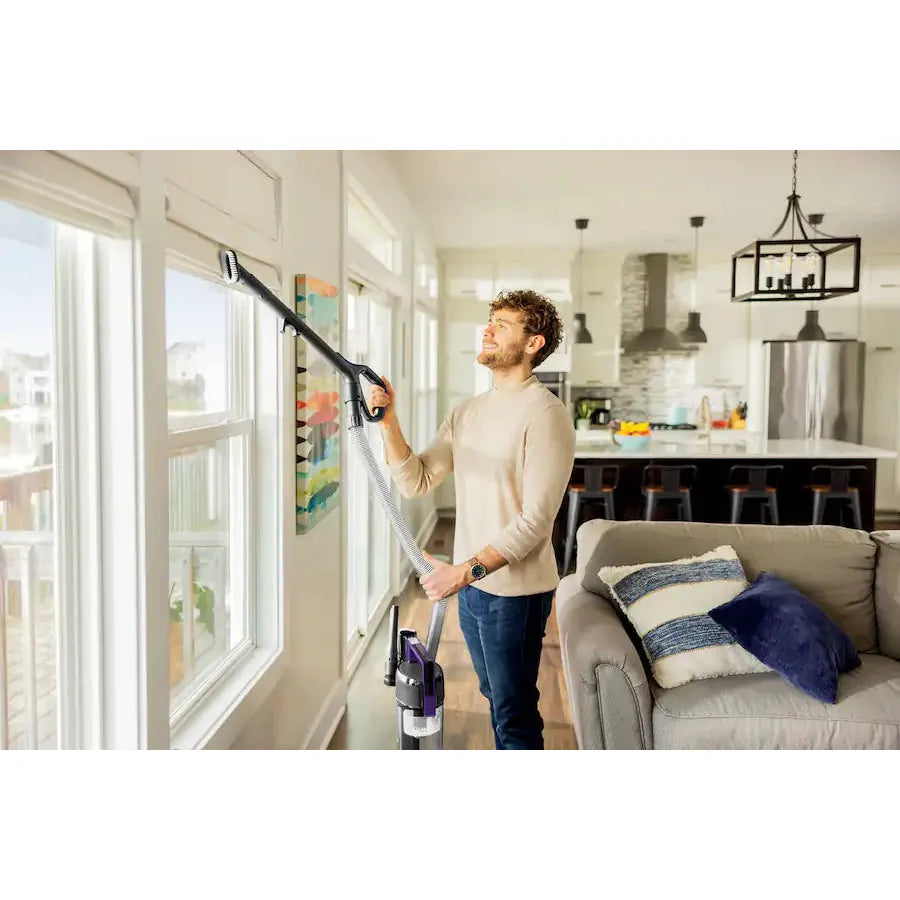 Bissell CleanView Compact Turbo Upright Vacuum, Black / Purple