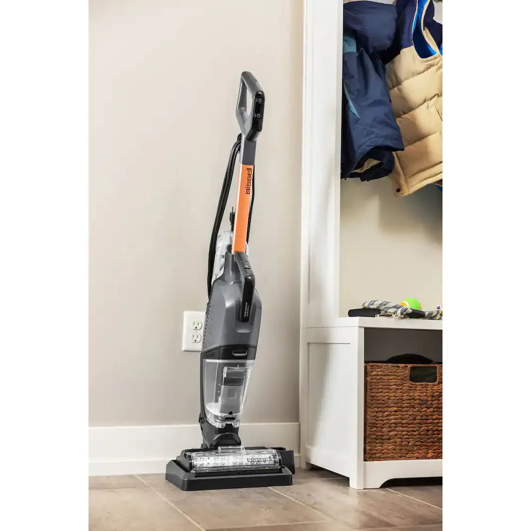 Bissell Crosswave Hydrosteam Corded Wet Dry Vac, Titanium/Cooper Harbor
