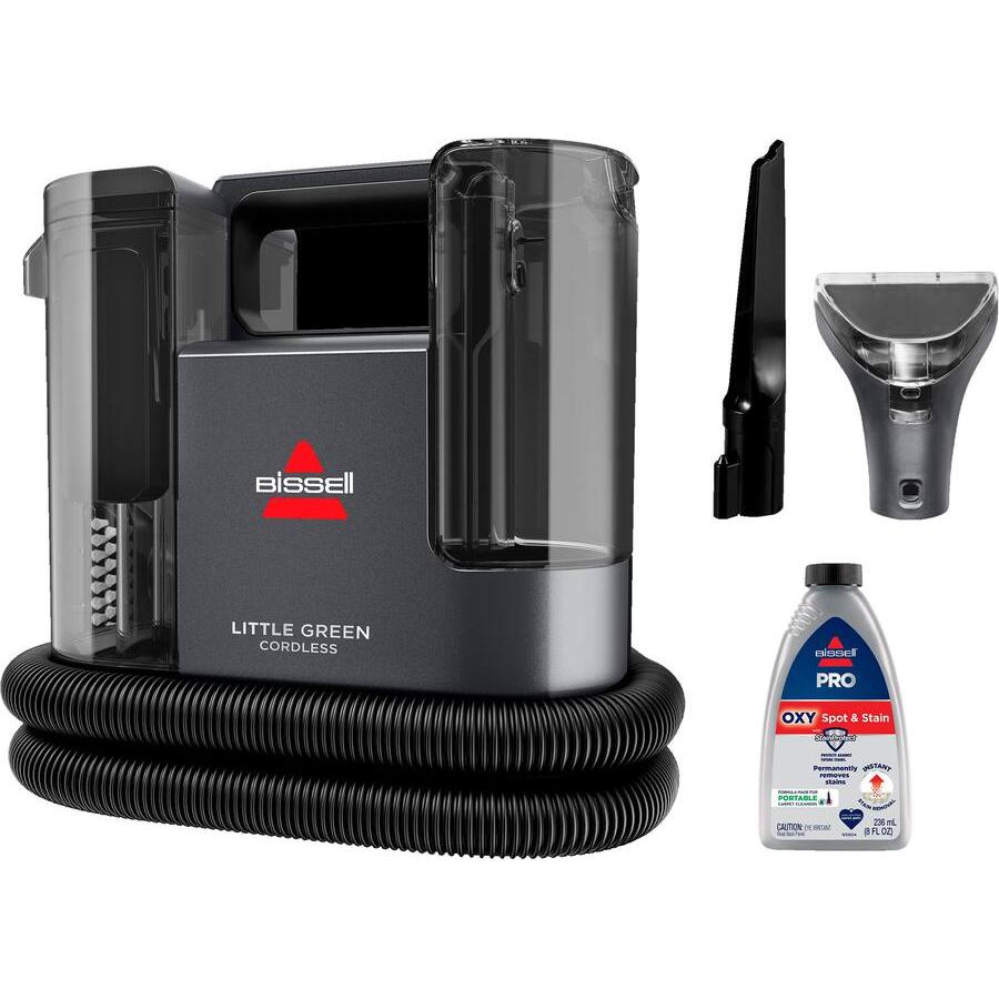 Bissell Little Green Cordless Portable Deep Cleaner, Titanium