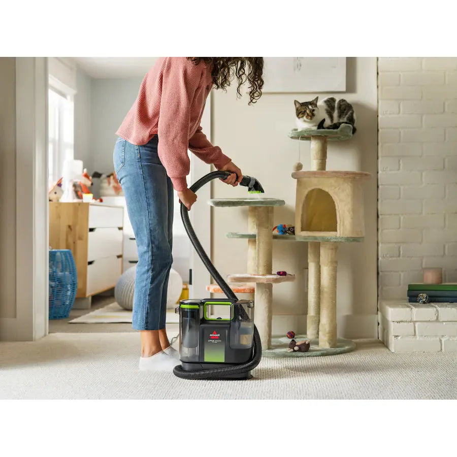 Bissell Little Green Max Pet Handheld Deep Cleaner, Black
