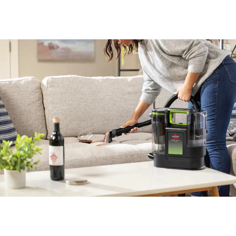 Bissell Little Green Max Pet Handheld Deep Cleaner, Black