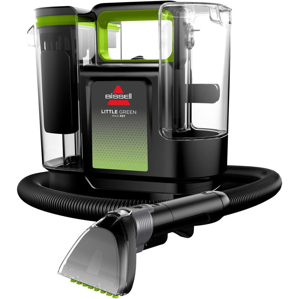 Bissell Little Green Max Pet Handheld Deep Cleaner, Black & Green