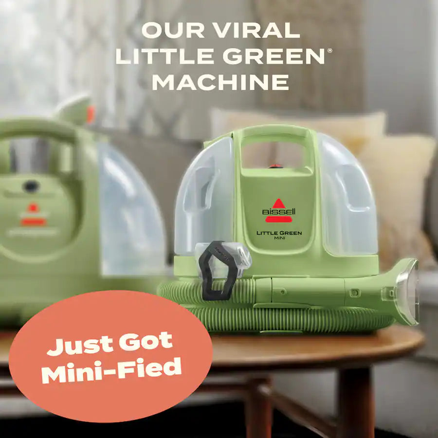 Bissell Little Green Mini Portable Carpet Cleaner, Teal
