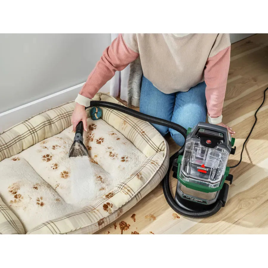 Bissell Little Pet Pro Portable Carpet Cleaner, Green