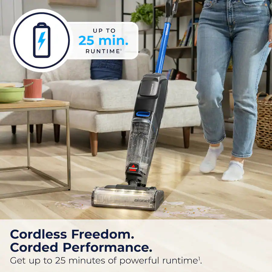 Bissell PowerClean FurFinder Stick Vacuum, Cobalt / Black