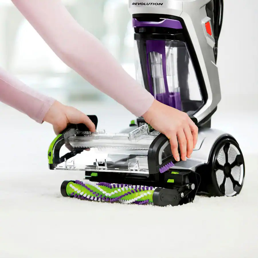 Bissell ProHeat 2X Revolution Pet Pro Plus Corded Upright, Silver / Purple