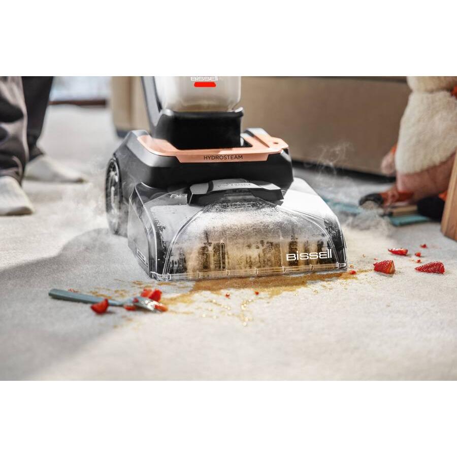Bissell Revolution HydroSteam Upright Vacuum, Black / Copper Harbor