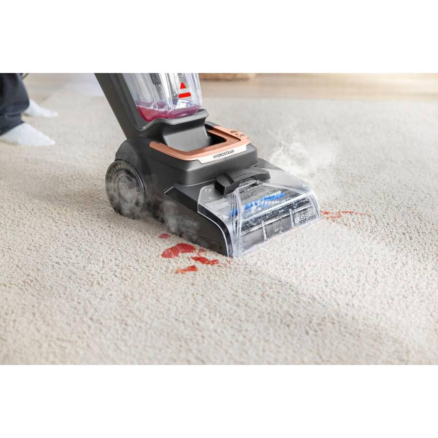 Bissell Revolution HydroSteam Upright Vacuum, Black / Copper Harbor
