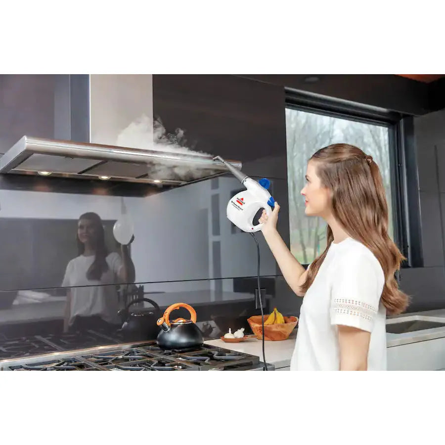 Bissell Steam Shot OmniReach Handheld Steam Cleaner, White