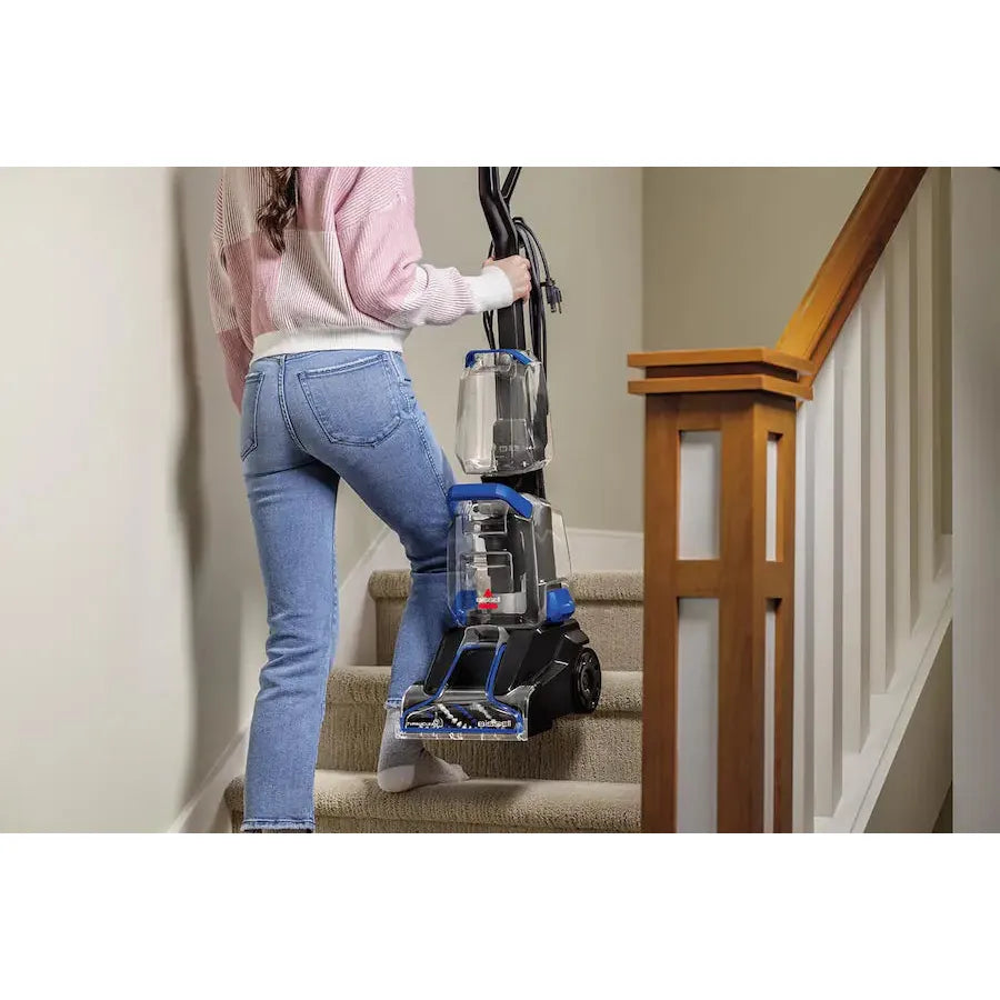 Bissell TurboClean Upright Vacuum, Cobalt Blue